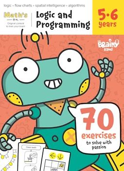 'Math's on' Logic and Programming 5-6 years. Preschool woorkbook (Math's On! Logic & Programming)