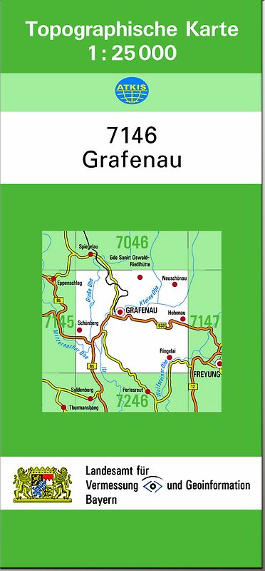 TK25 7146 Grafenau