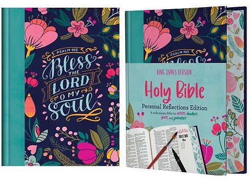 Personal Reflections KJV Bible (New Cover Material)