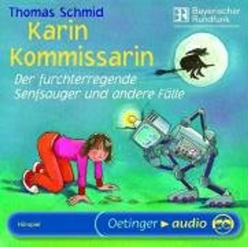 Karin Kommissarin: Der furchterregende Senfsauger und andere Fälle (CD)