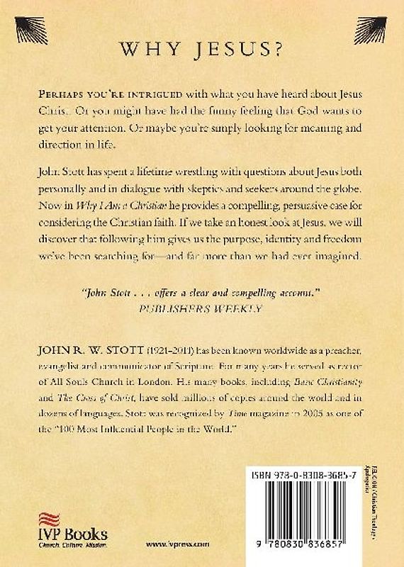 Why I Am a Christian