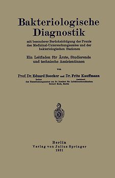 Bakteriologische Diagnostik