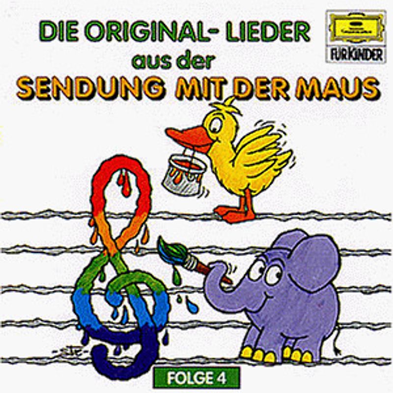 Die Original-Lieder - Sendung mit der Maus,Folge 4