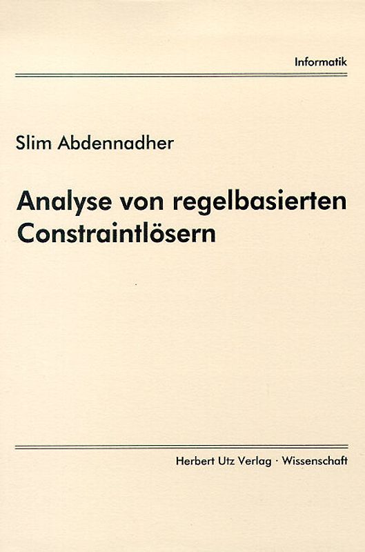 Analyse von regelbasierten Constraintlösern