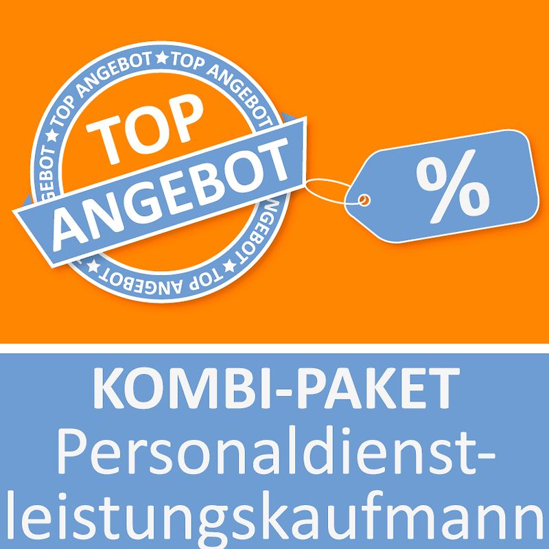 Kombi-Paket Personaldienstleistungskaufmann Lernkarten
