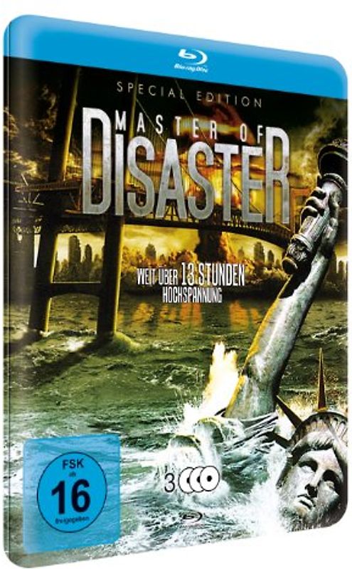 Master of Disaster [Special Editon, Steelbook, 9 Filme, 3 Discs] Blu-ray Disc