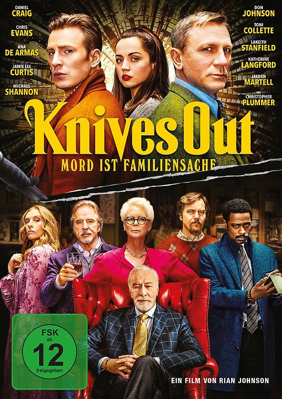 Knives Out - Mord ist Familiensache DVD