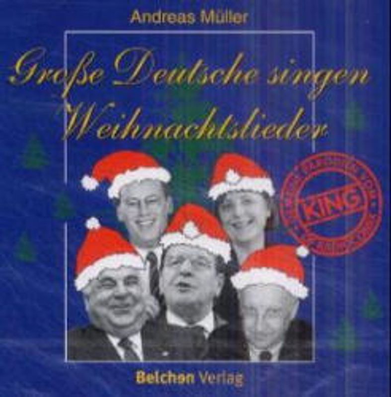 Grosse Deutsche singen Weihnachtslieder