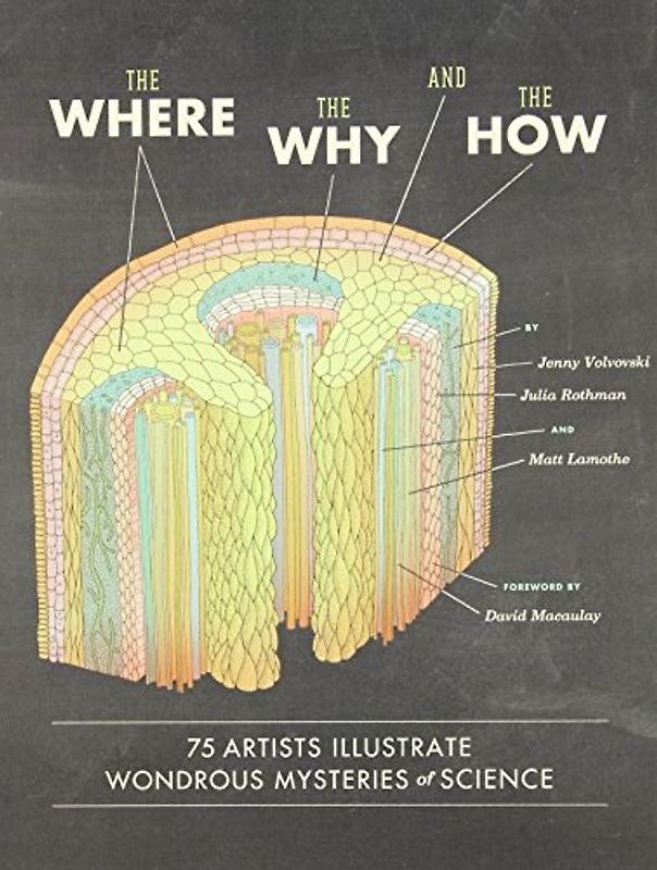 The Where, the Why, and the How: 75 Artists Illustrate Wondrous Mysteries of Science - Lamothe, Matt