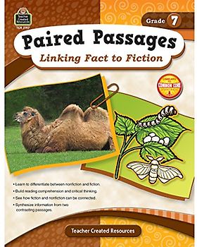 Paired Passages: Linking Fact to Fiction Grade 7: Linking Fact to Fiction Grd 7