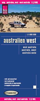 Reise Know-How Landkarte Australien, West (1:1.800.000)