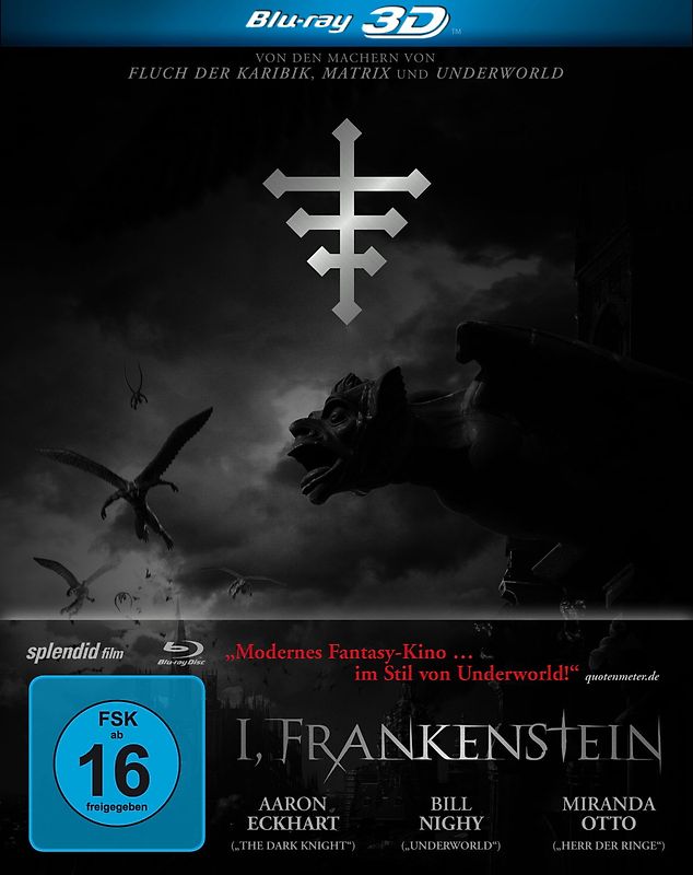 I, Frankenstein 3D [Steelbook] 3D Blu-ray Disc