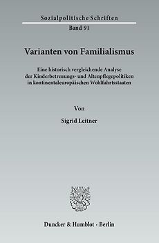 Varianten von Familialismus.