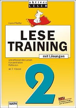 Lustiges Lesetraining 2. Schuljahr. Sinnerfassendes Lesen, Konzentration, Reflexion