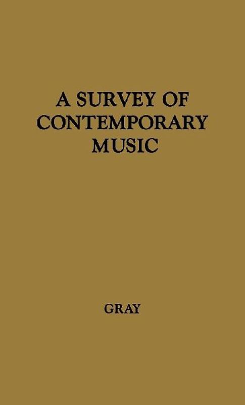 A Survey of Contemporary Music