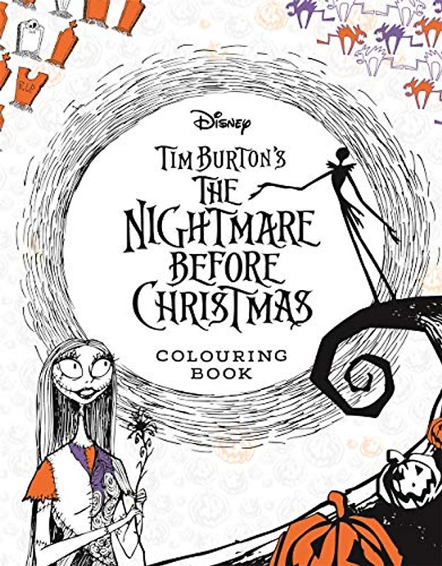 Disney Tim Burton's The Nightmare Before Christmas Colouring Book