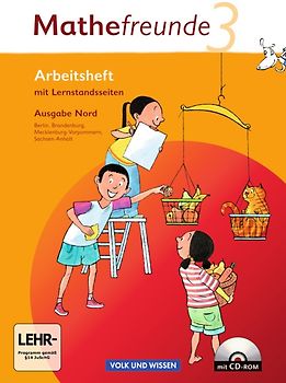 Mathefreunde - Ausgabe Nord 2010 (Berlin, Brandenburg, Mecklenburg-Vorpommern, Sachsen-Anhalt) - 3. Schuljahr