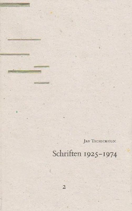 Schriften 1925-1974