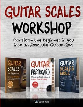 Guitar Scales Workshop: 3 in 1 How To Solo Like a Guitar God Even If You Don’t Know Where to Start + A Simple Way to Create Your Very First Solo (Guitar Scales Mastery, Band 3)