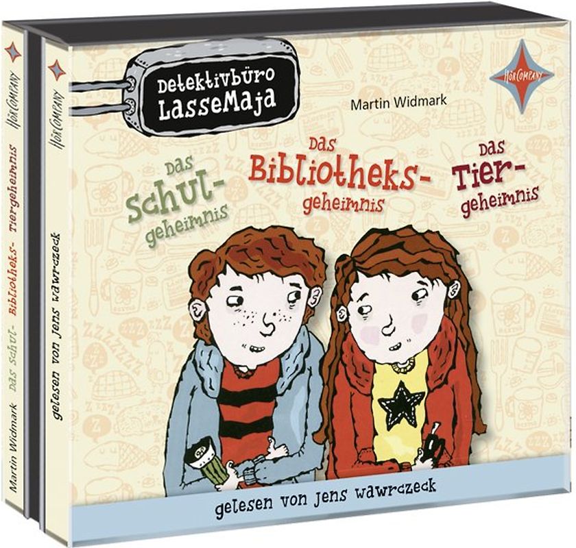 Detektivbüro LasseMaja Box - Das Schulgeheimnis/ Das Bibliotheksgeheimnis/ Das Tiergeheimnis
