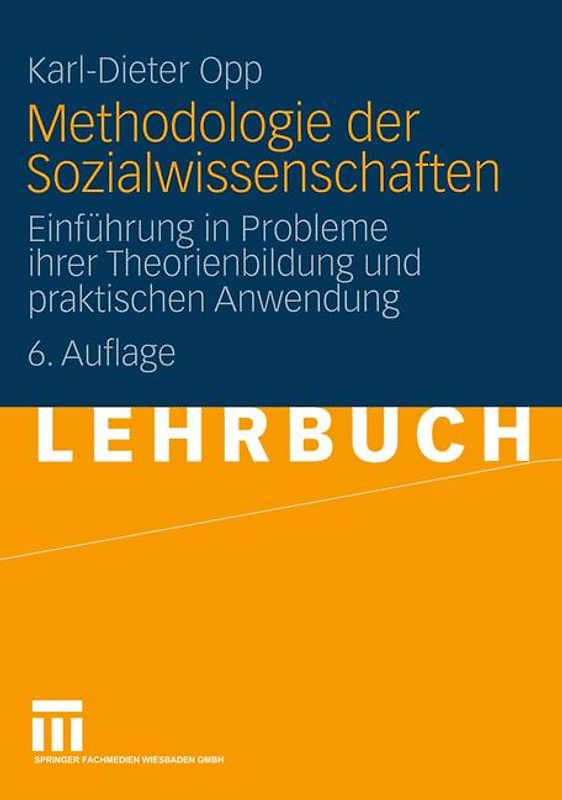 Methodologie der Sozialwissenschaften