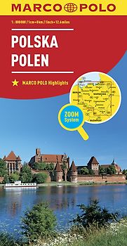 MARCO POLO Länderkarte Polen 1:800.000