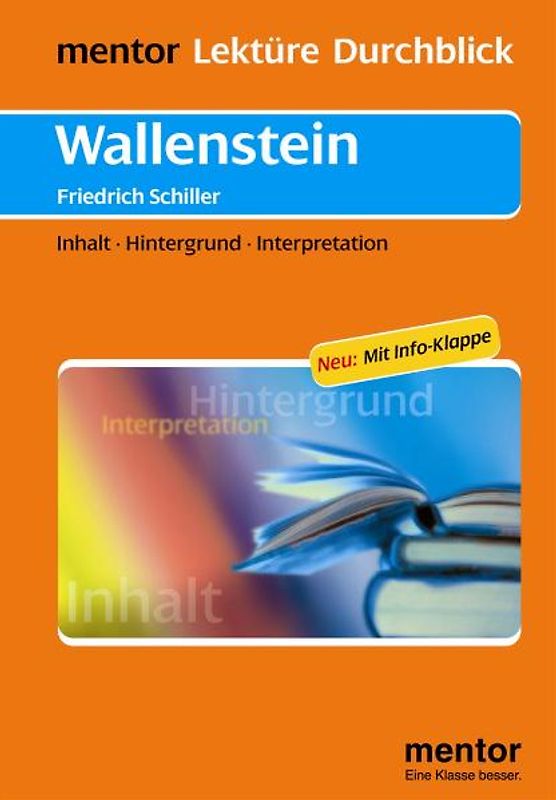 Friedrich Schiller: Wallenstein - Buch mit Info-Klappe