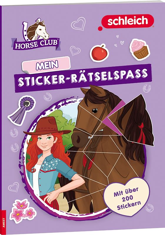 schleich® Horse Club™ – Mein Sticker-Rätselspaß
