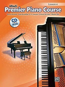 Premier Piano Course, Lesson 4 [With CD] - Alexander, Dennis