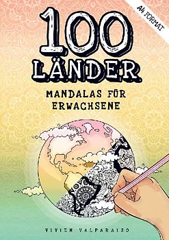 100 Länder Mandalas für Erwachsene