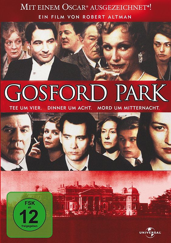 Gosford Park DVD