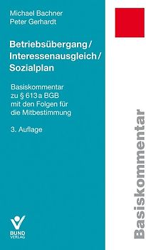 Betriebsübergang/Interessenausgleich/ Sozialplan