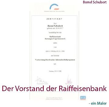 Der Vorstand der Raiffeisenbank