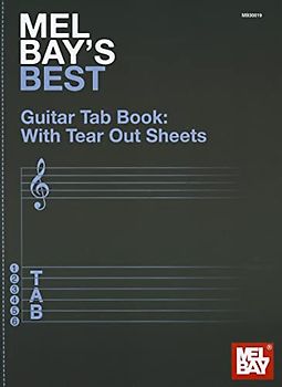 Mel Bay's Best Guitar Tab Book: Buch für Gitarre: With Tear Out Sheets