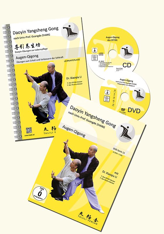 AUGEN-QIGONG SET (DVD,CD,Lehrunterlage)