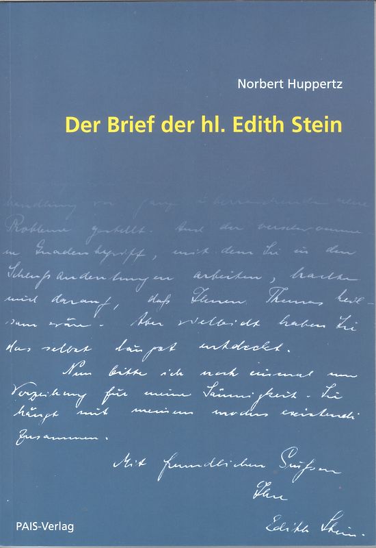 Der Brief der hl. Edith Stein