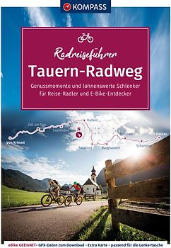 KOMPASS Radreiseführer Tauernradweg