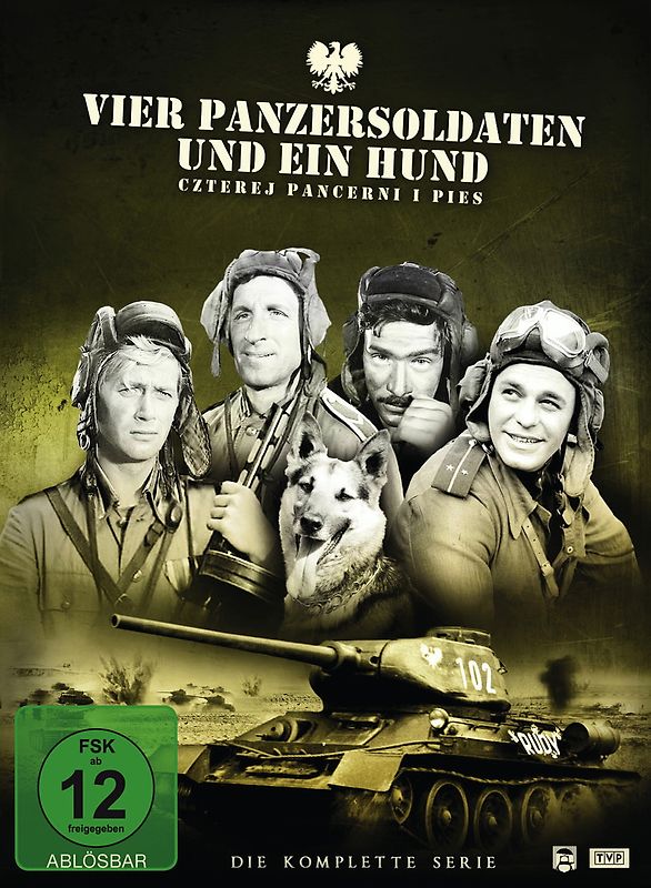 Vier Panzersoldaten und ein Hund (7 DVDs) - Janusz Przymanowski DVD