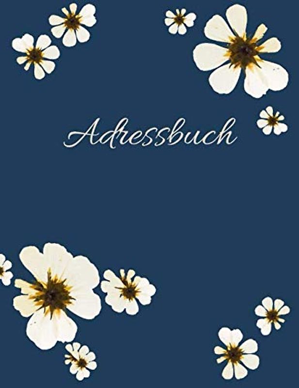 Adressbuch: für Senioren Großformat