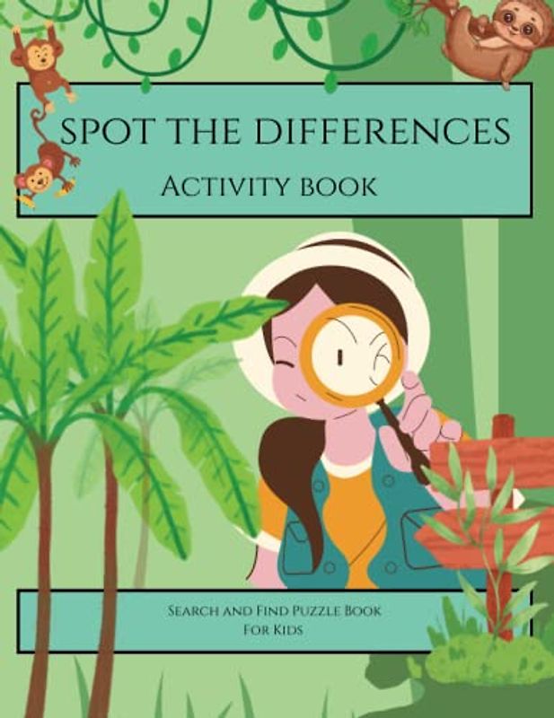 Spot The Differences Activity Book