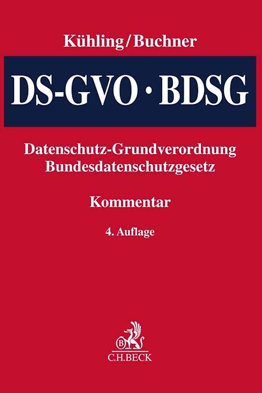 Datenschutz-Grundverordnung / BDSG. DS-GVO / BDSG
