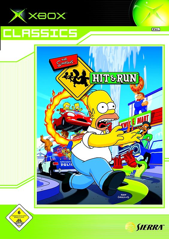 Simpsons - Hit & Run  (X-Box Classics) Xbox