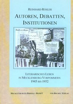 Autoren, Debatten, Institutionen
