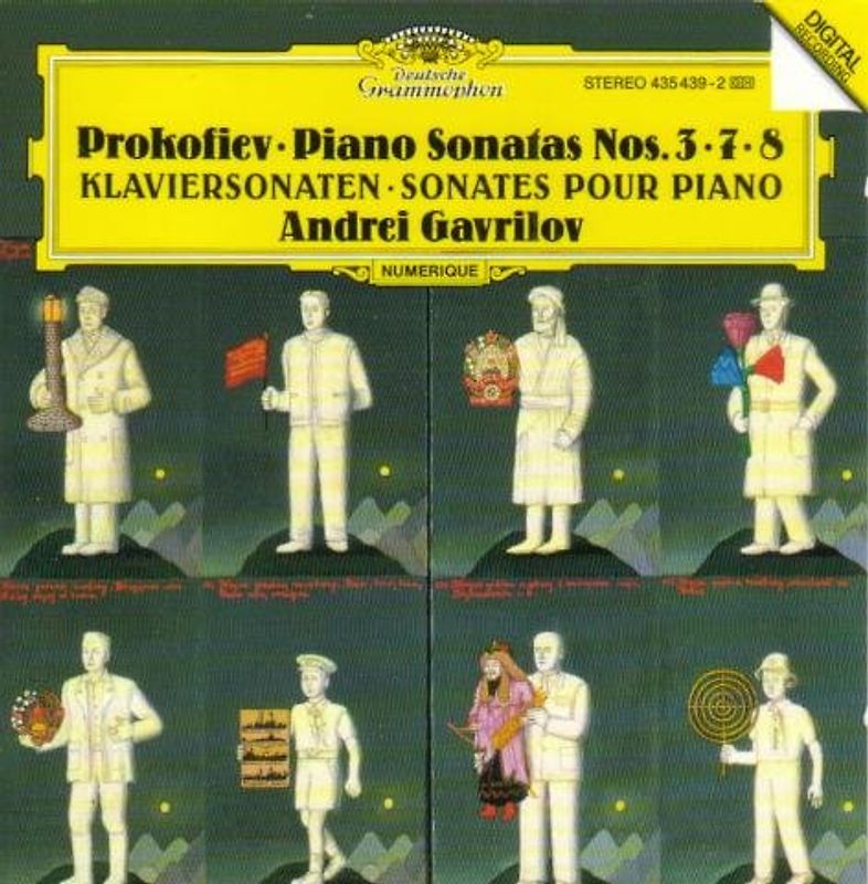 Andrej Gawrilow - Klaviersonaten 3,7,8