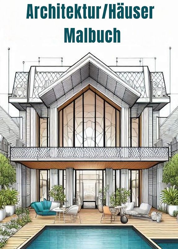 Architektur/Häuser Malbuch