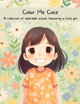 Color Me Cute - A collection of adorable scenes featuring a little girl and her favorite things