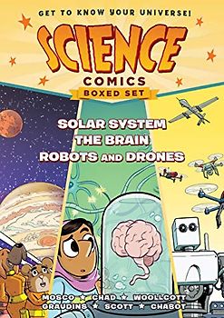 Science Comics Boxed Set: Solar System / the Brain / Robots and Drones
