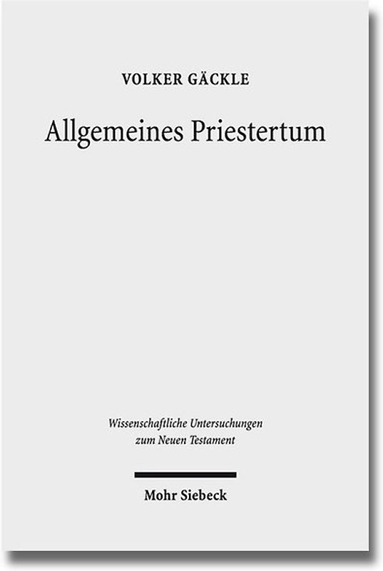 Allgemeines Priestertum