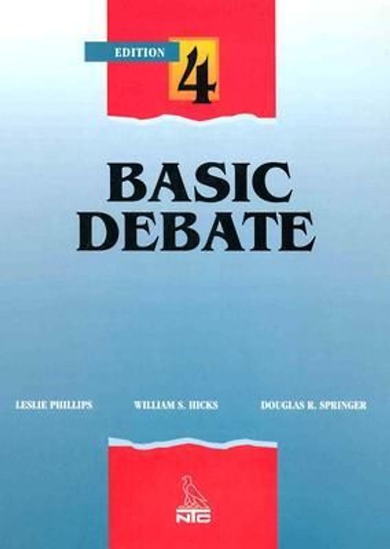Basic Debate, Student Edition