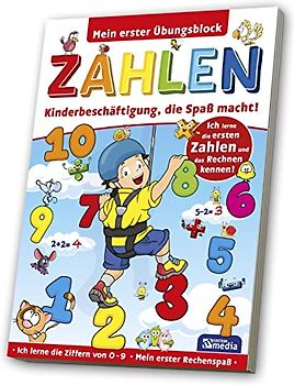 Lern-/ Übungsblock A5 - Zahlen: 80 Blatt